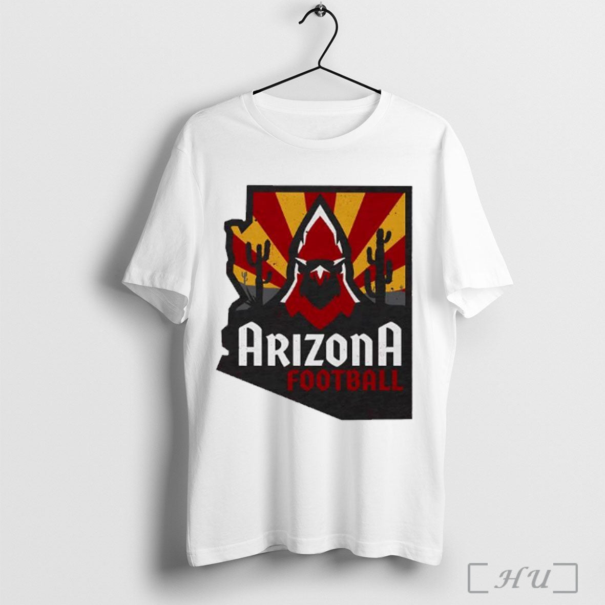 Arizona Football Desert Sunset T Shirt Unisex