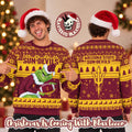 Arizona State Sun Devils NCAA Grinch Stole The Ball Festive 2026 Christmas Ugly Sweater