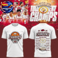 Arkansas Razorbacks SEC Men’s Basketball Tournament Champions 2026 Two Sided Shirt Unisex