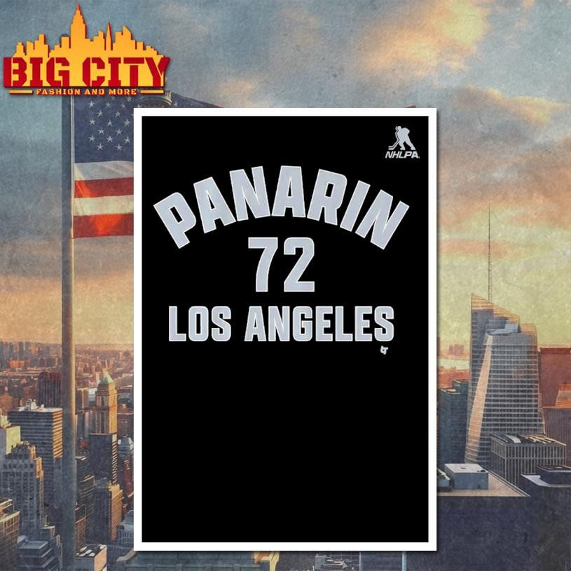 Artemi Panarin LA Name &amp; Number Shirt Unisex