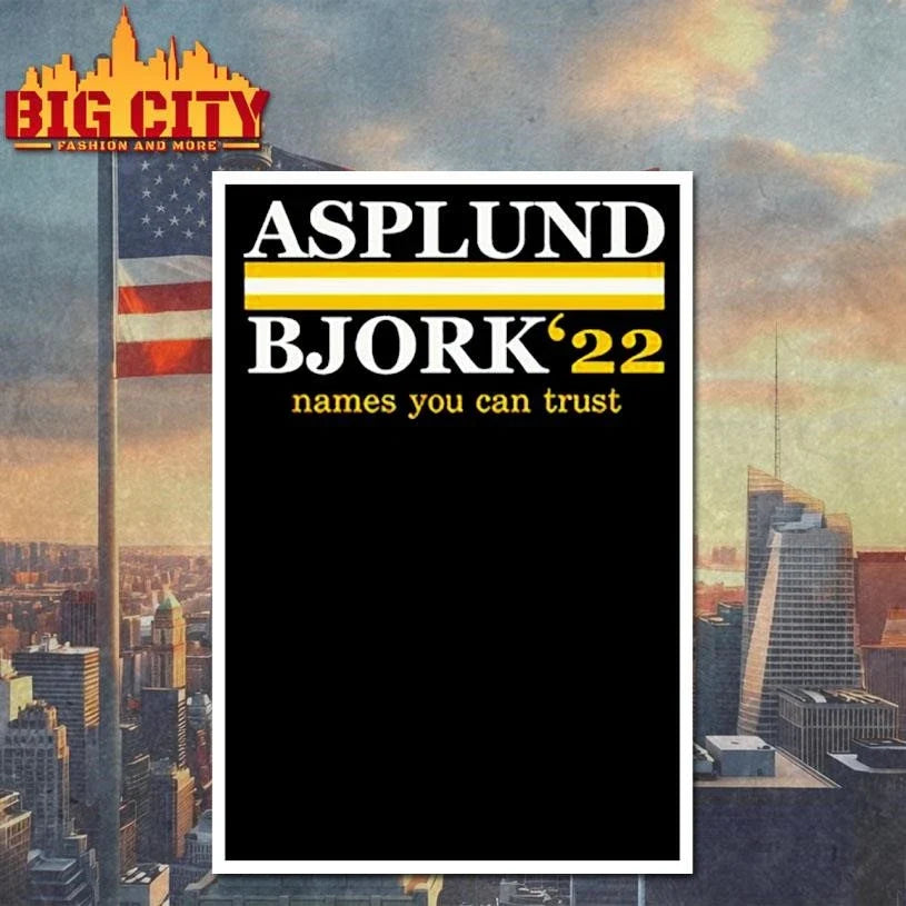 Asplund Bjork 22 Names You Can Trust Shirt Unisex