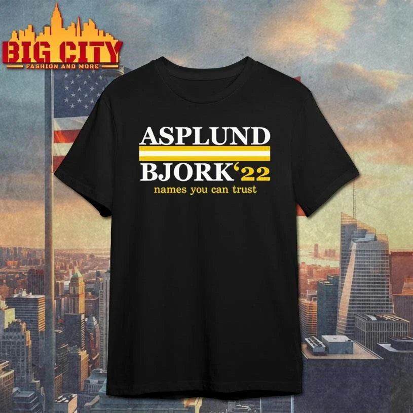 Asplund Bjork 22 Names You Can Trust Shirt Unisex