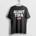 Aunt Tifa American Flag Tshirts Sweater Unisex