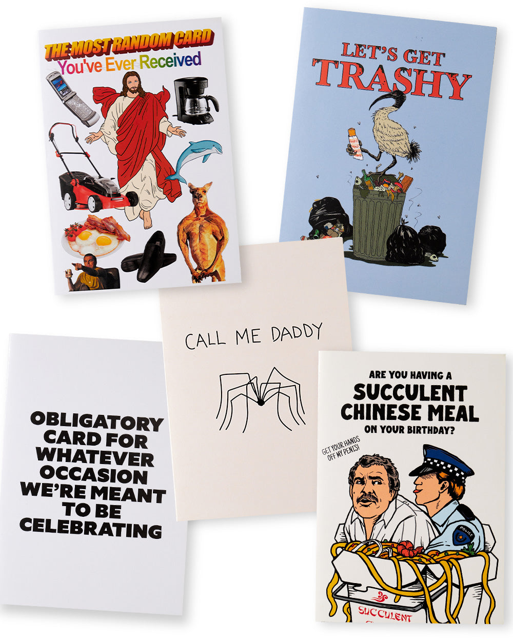 Aussie Birthday Greeting Card Bundle Unisex