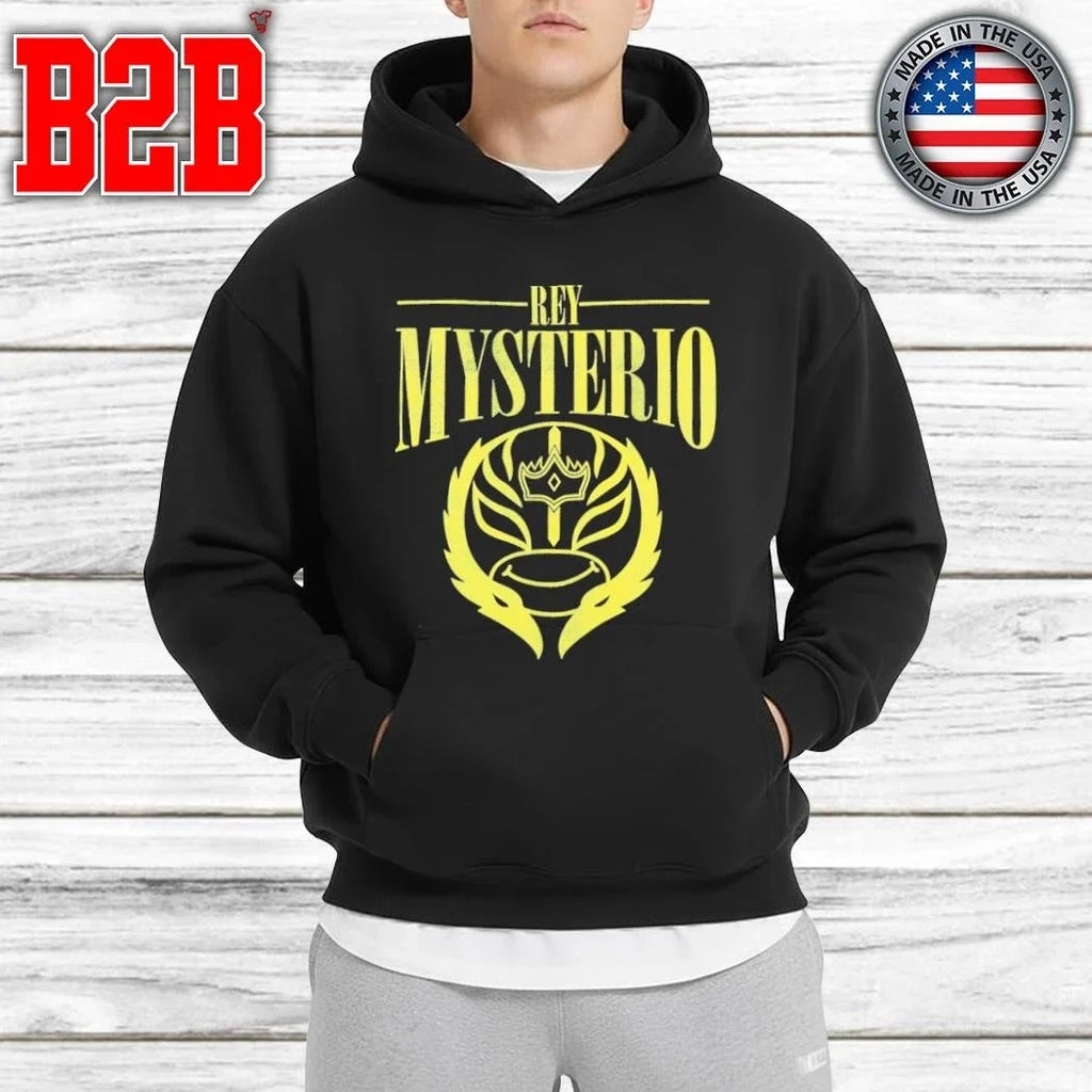 Authentic Event-Worn Rey Mysterio Lucha Smiley Shirt Unisex
