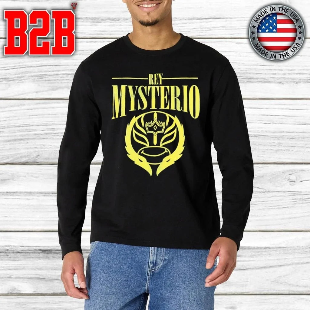 Authentic Event-Worn Rey Mysterio Lucha Smiley Shirt Unisex