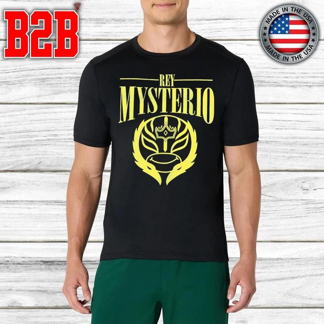 Authentic Event-Worn Rey Mysterio Lucha Smiley Shirt Unisex