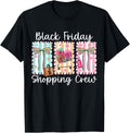 Funny Member of The Friday Shopping Crew Christmas Matching T-Shirt