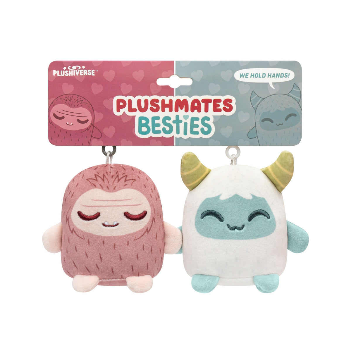 Plushiverse Yeti & Bigfoot Plushmates Besties Unisex