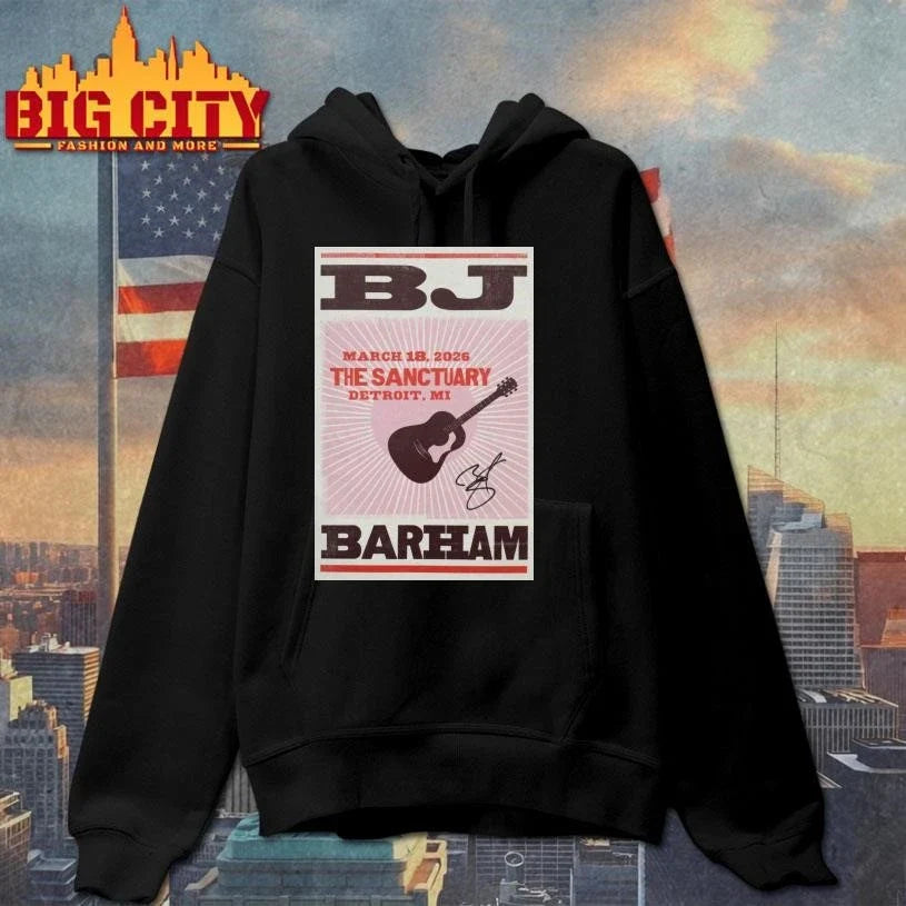 BJ Barham Hamtramck The Sanctuary, 18 Mar 2026 Poster Shirt Unisex