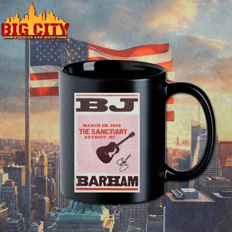 BJ Barham Hamtramck The Sanctuary, 18 Mar 2026 Poster Shirt Unisex