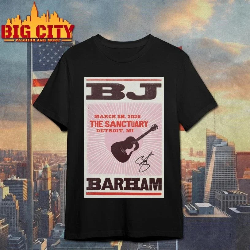 BJ Barham Hamtramck The Sanctuary, 18 Mar 2026 Poster Shirt Unisex