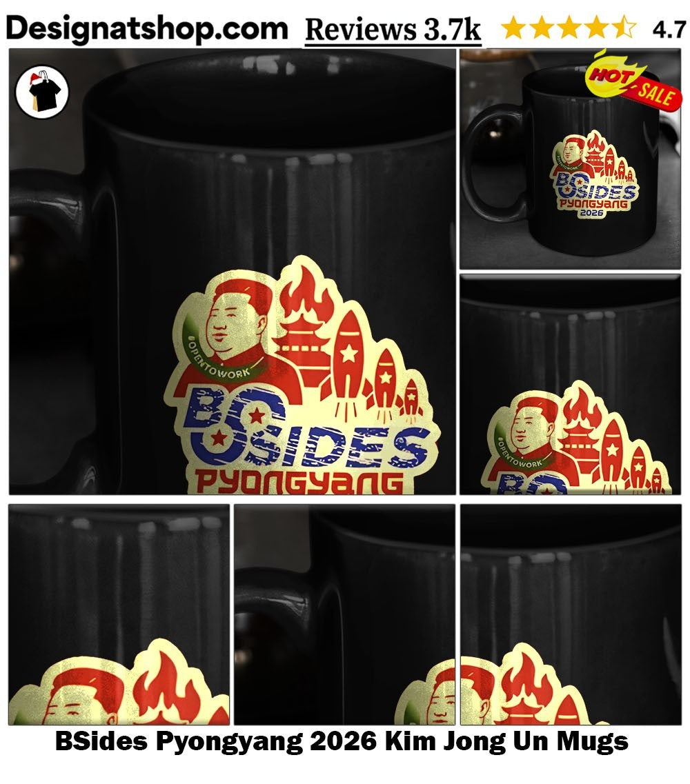BSides Pyongyang 2026 Kim Jong Un shirt