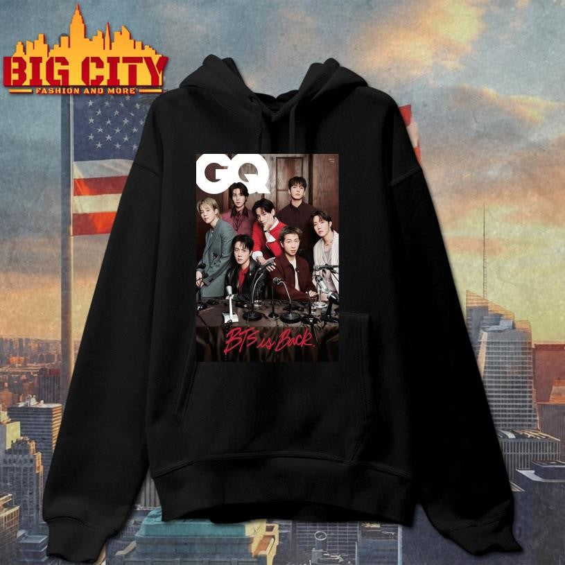 BTS GQ Korean Cover Poster Shirt Unisex