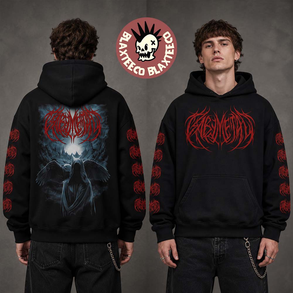 Babymetal World Tour 2026 North America Merch Dark Wanderer Hoodie