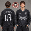 Babymetal World Tour 2026 North America Merch Long Sleeve Soccer Jersey