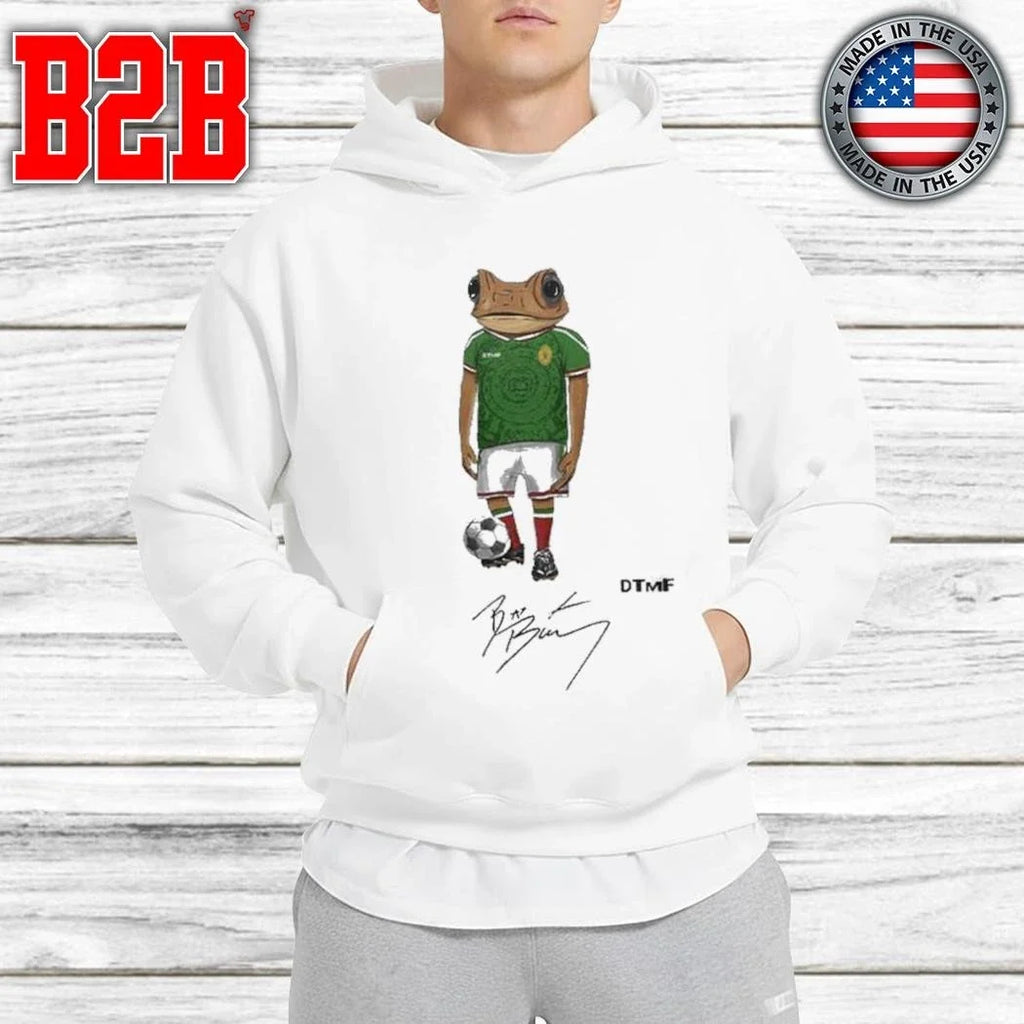 Bad Bunny Debi Tirar Mas Fotos World Tour 2026 Concho Futbol Shirt Unisex
