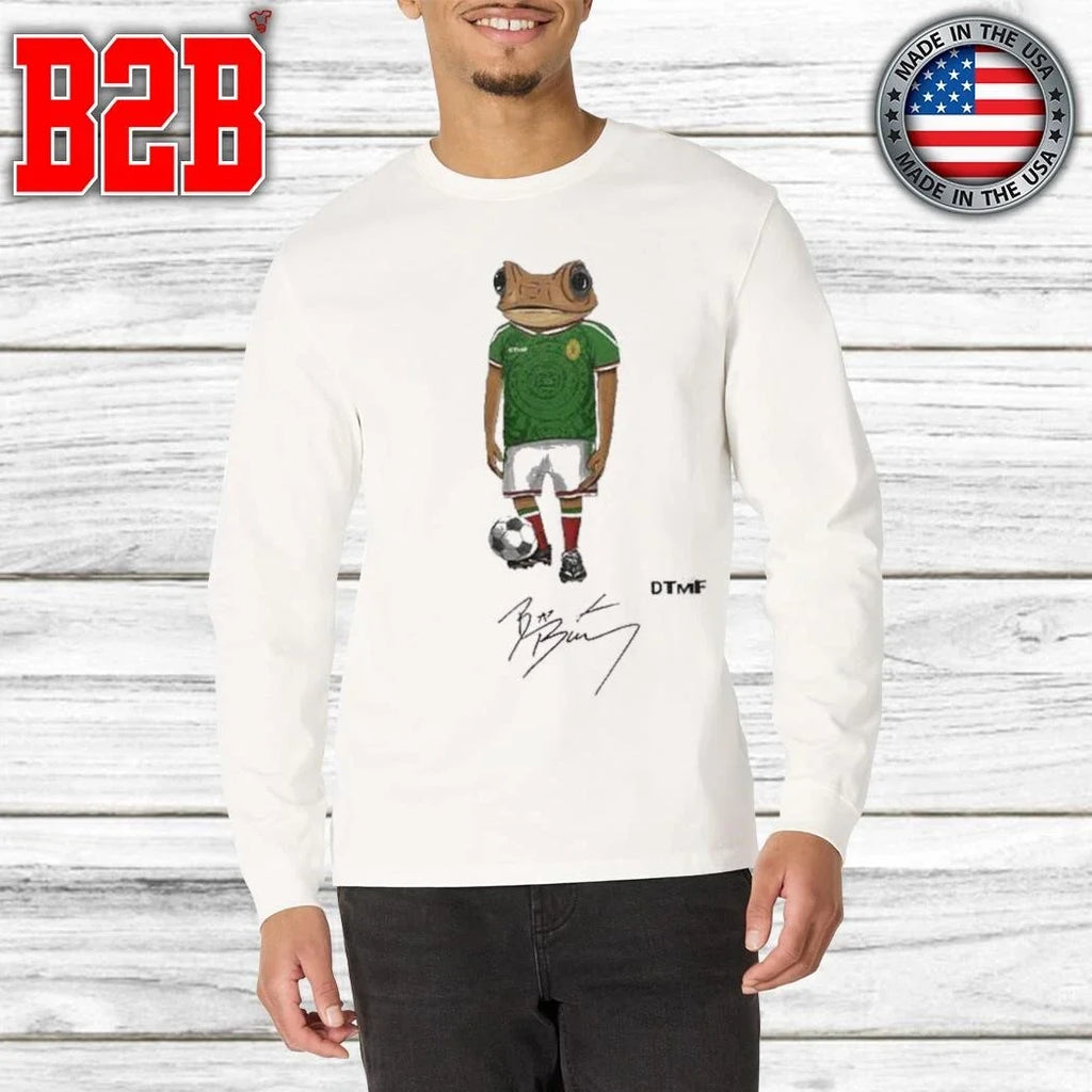Bad Bunny Debi Tirar Mas Fotos World Tour 2026 Concho Futbol Shirt Unisex