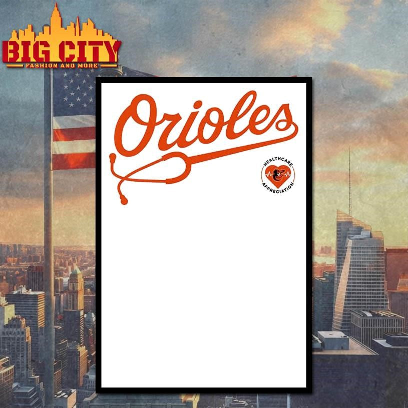 Baltimore Orioles Healthcare Appreciation Shirt Unisex