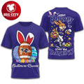 Baltimore Ravens Some Bunny Loves The Ravens Easter Bunny Football Two Sided Shirt Unisex