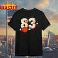 Bam Adebayo Baseball 83 Point Cartoon Shirt Unisex