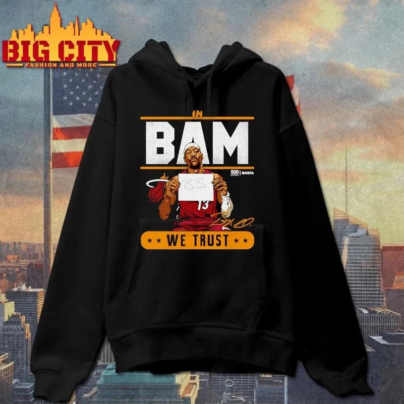 Bam Adebayo Miami Heat We Trust 83 Points Signature Shirt Unisex