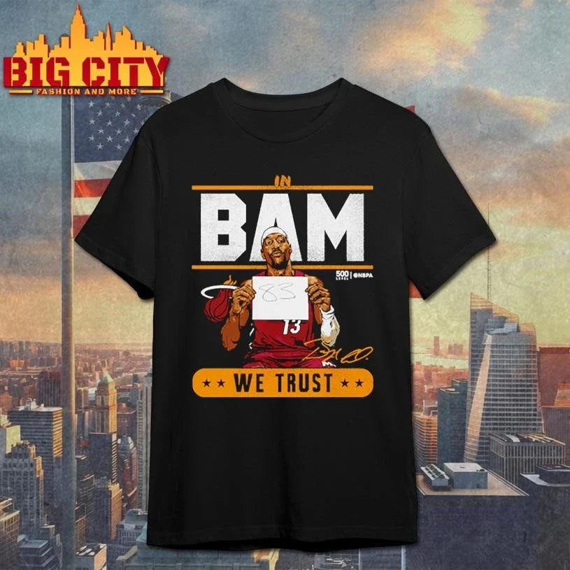 Bam Adebayo Miami Heat We Trust 83 Points Signature Shirt Unisex