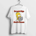 Bart Drunk Cigs Dont Count Tshirts Sweater Unisex