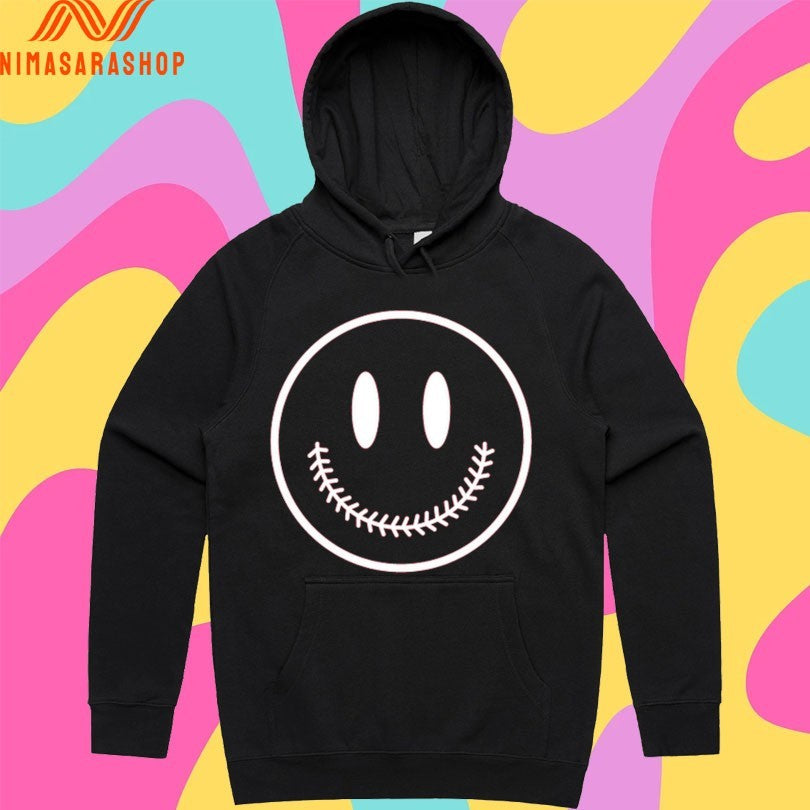 Baseball Smiley Face Shirts