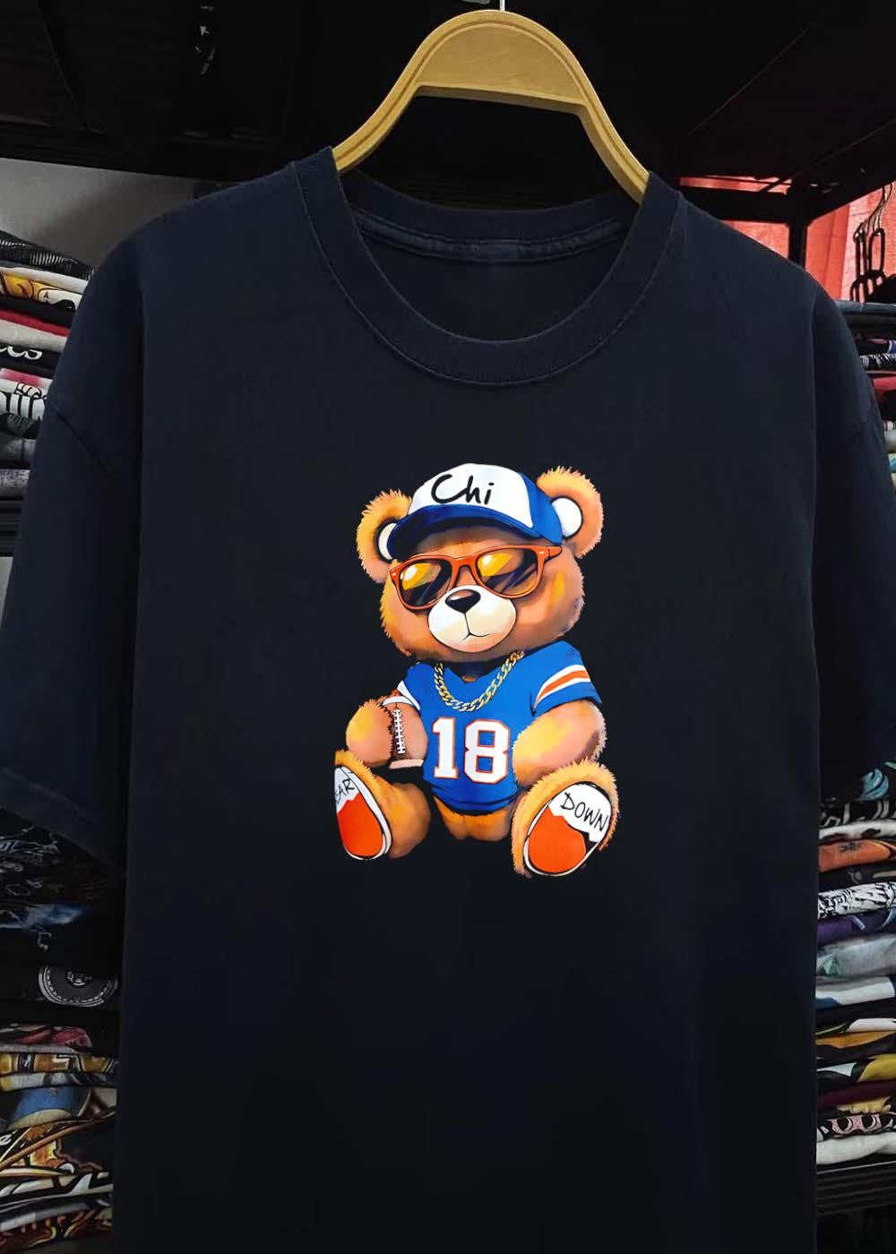 Bear Down Chi 18 Football Teddy Bear shirt