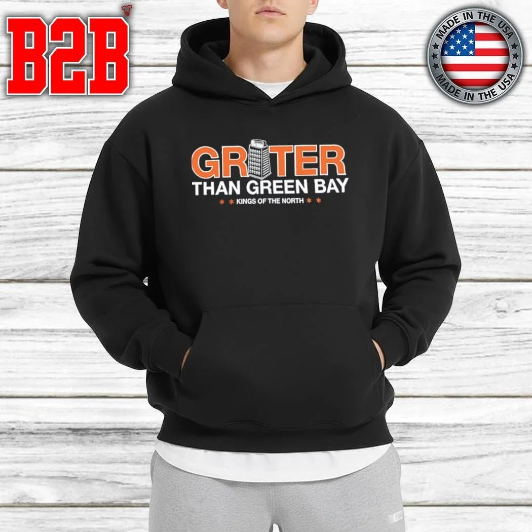 Bears Grater Than Green Bay Kings Of The North Shirt Unisex