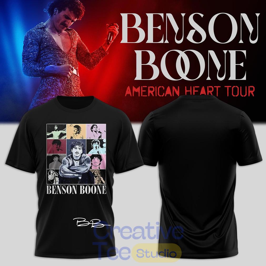 Benson Boone’s American Heart World Tour 2D T-Shirt