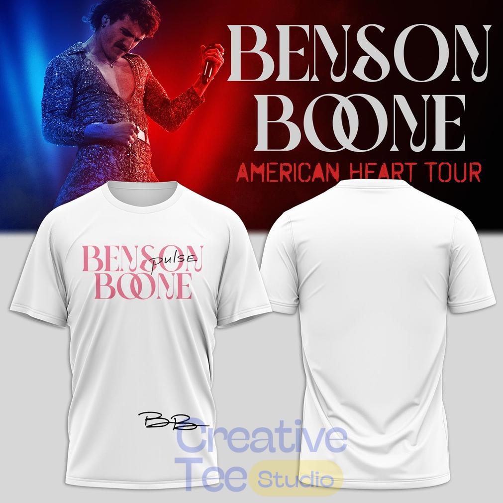 Benson Boone’s American Heart World Tour 2D T-Shirt