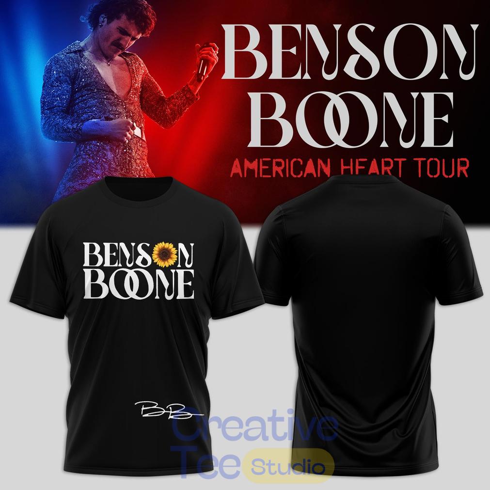 Benson Boone’s American Heart World Tour 2D T-Shirt
