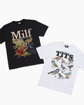 Best Sellers MILF and Tits 2 Tee Bundle Unisex