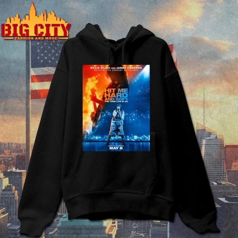 Billie Eilish Hit Me Hard And Soft The Tour Live In 3D Reinvent The Concert Experience On Theaters May 8 2026 Poster Shirt