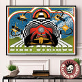 Billy Strings Fishers IN 2026 All Dates Poster Live At The Fishers Event Center On August 6-8 2026 Home Decor Poster Canvas