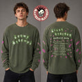 Billy Strings Summer 2026 Tour Merch Bugs With Dates Long Sleeve Tee