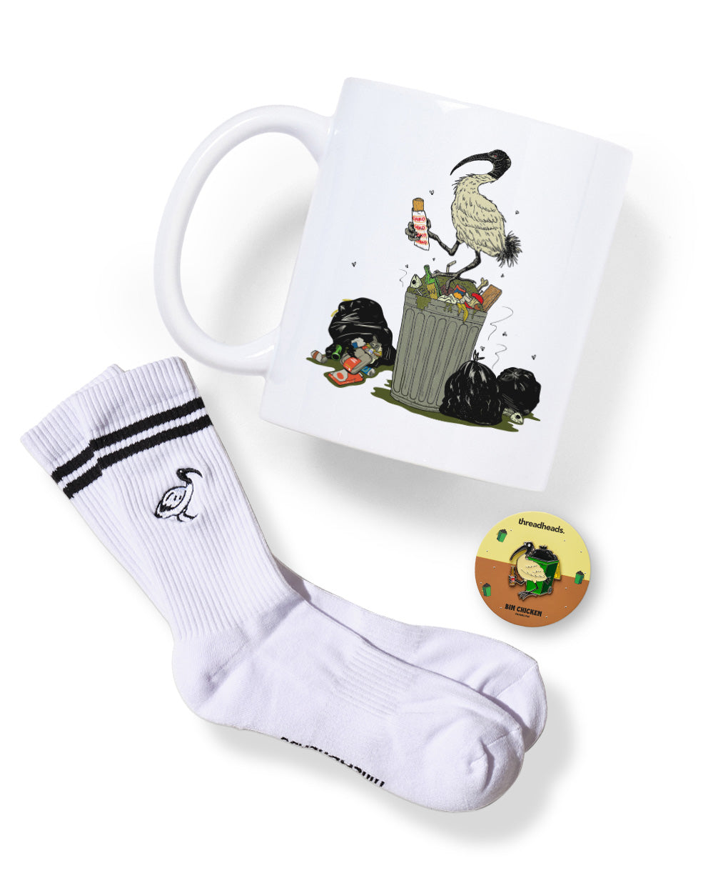 Bin Chicken Accessories Bundle Unisex
