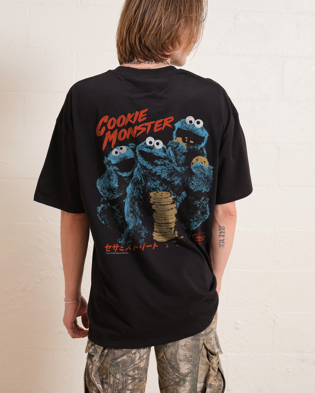 Cookie Kaiju Front and Back Unisex