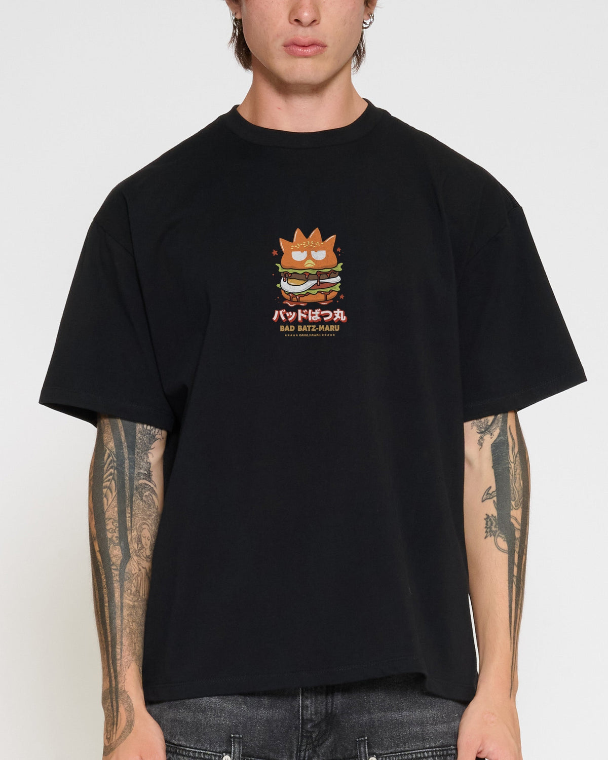 Bad Badtz-Maru Burger Oversized Tee Unisex