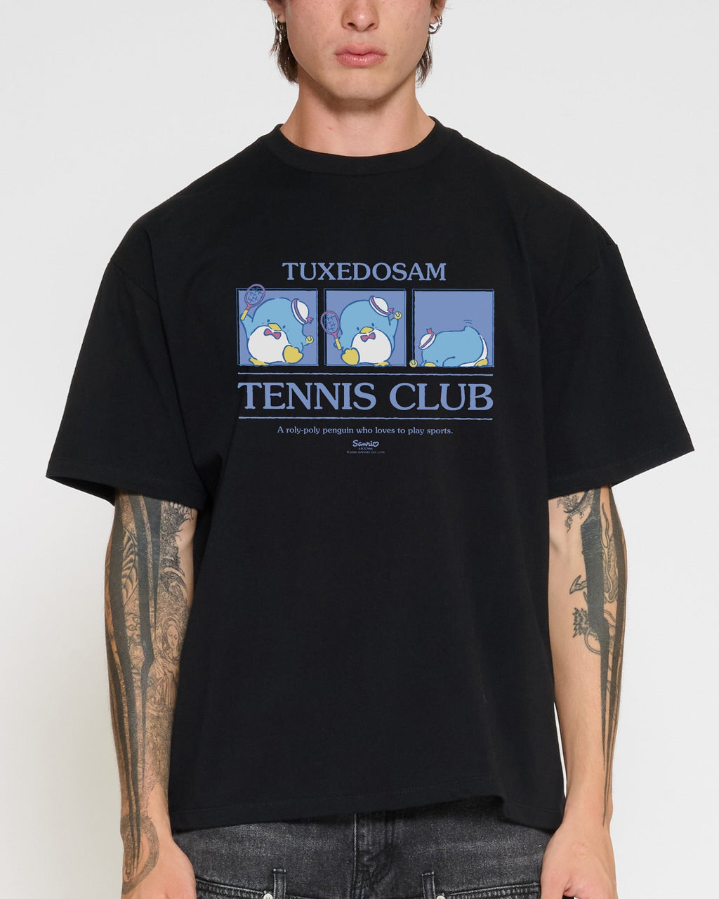Tuxedo Sam Tennis Club Oversized Tee Unisex