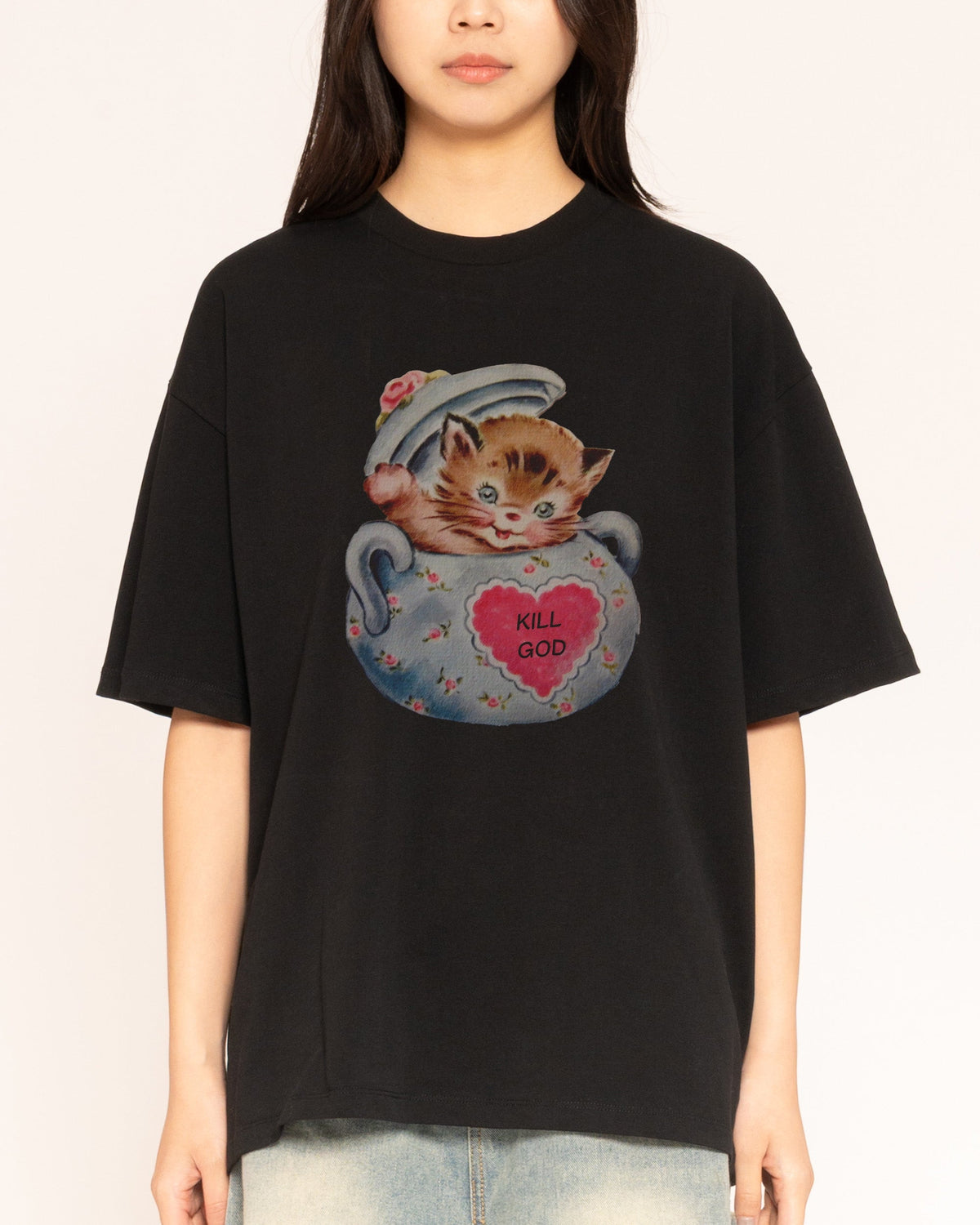 Kill God Oversized Tee Unisex