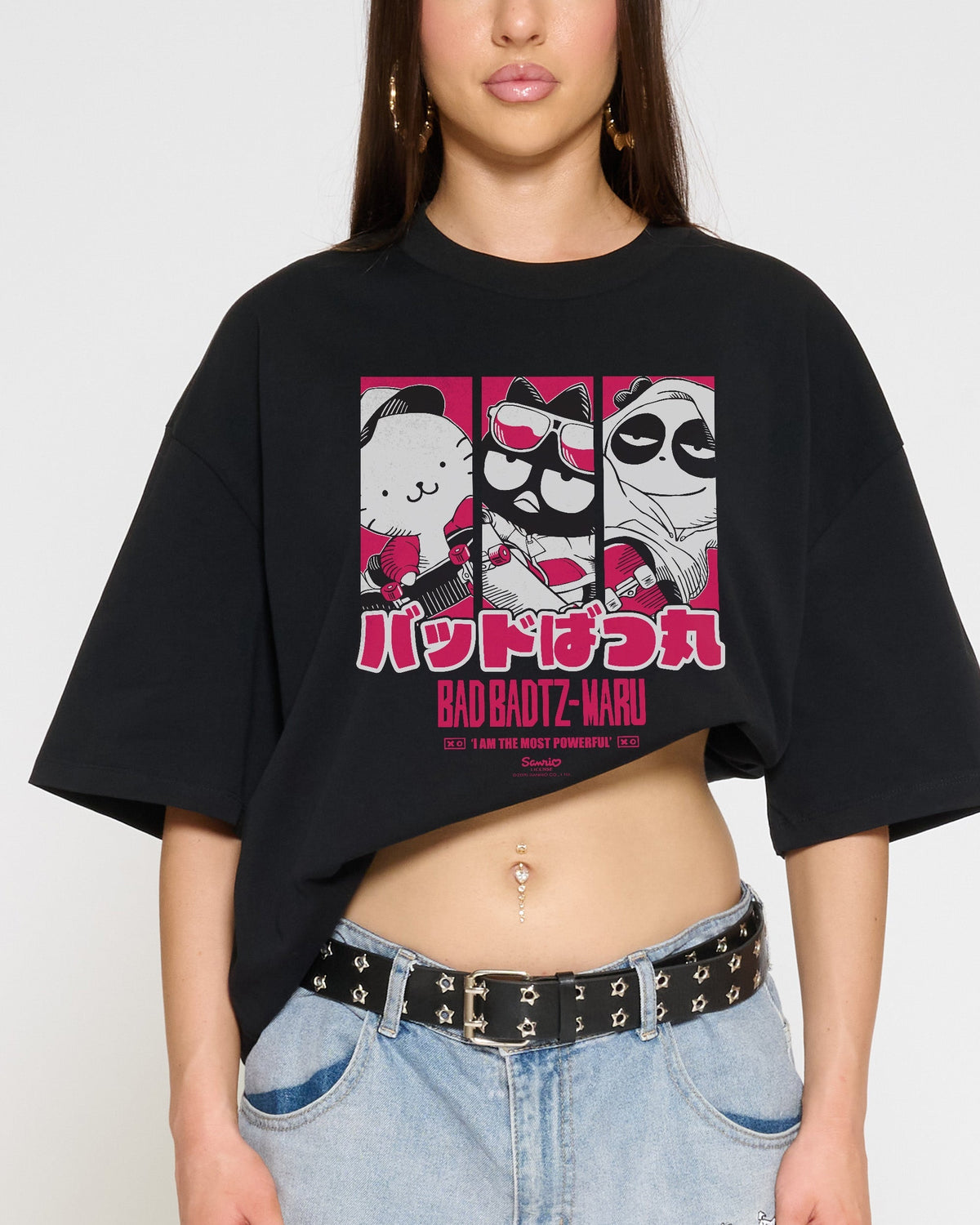 Bad Badtz-Maru Skate Oversized Tee Unisex