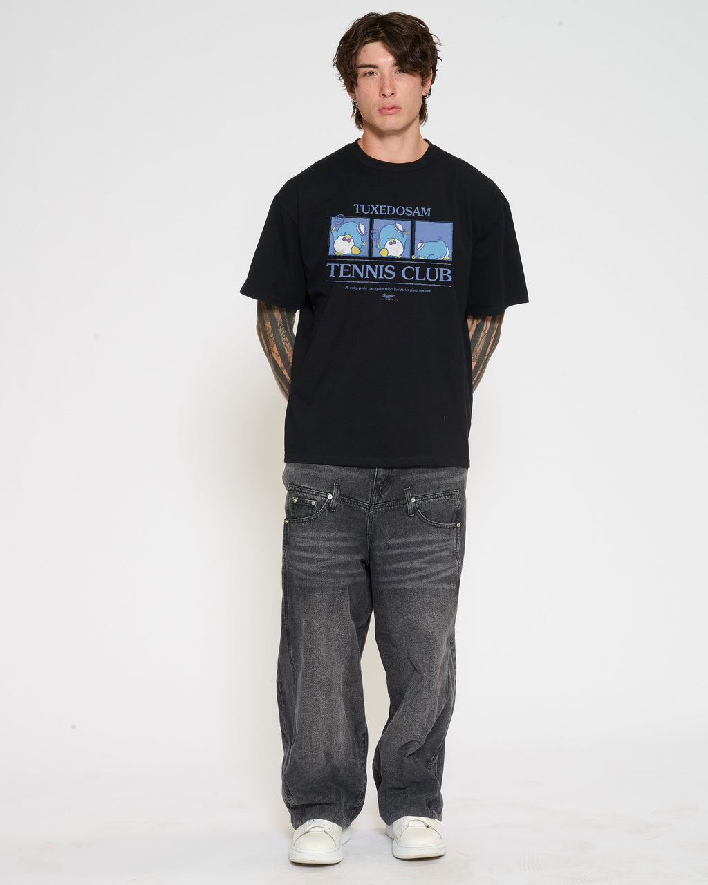 Tuxedo Sam Tennis Club Oversized Tee Unisex