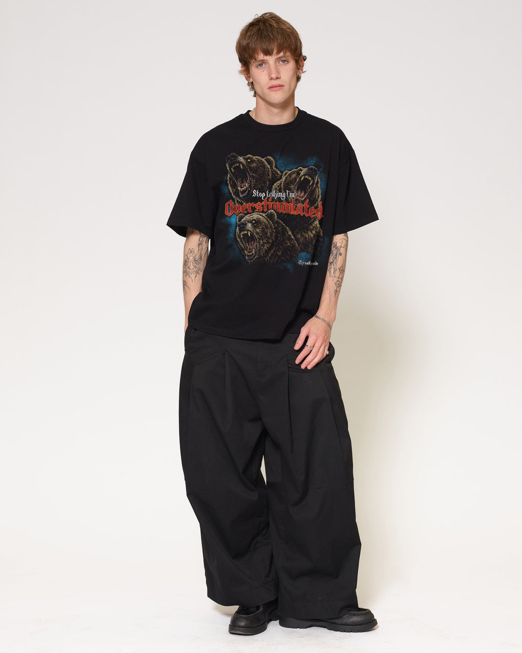 I’m Overstimulated Oversized Tee Unisex