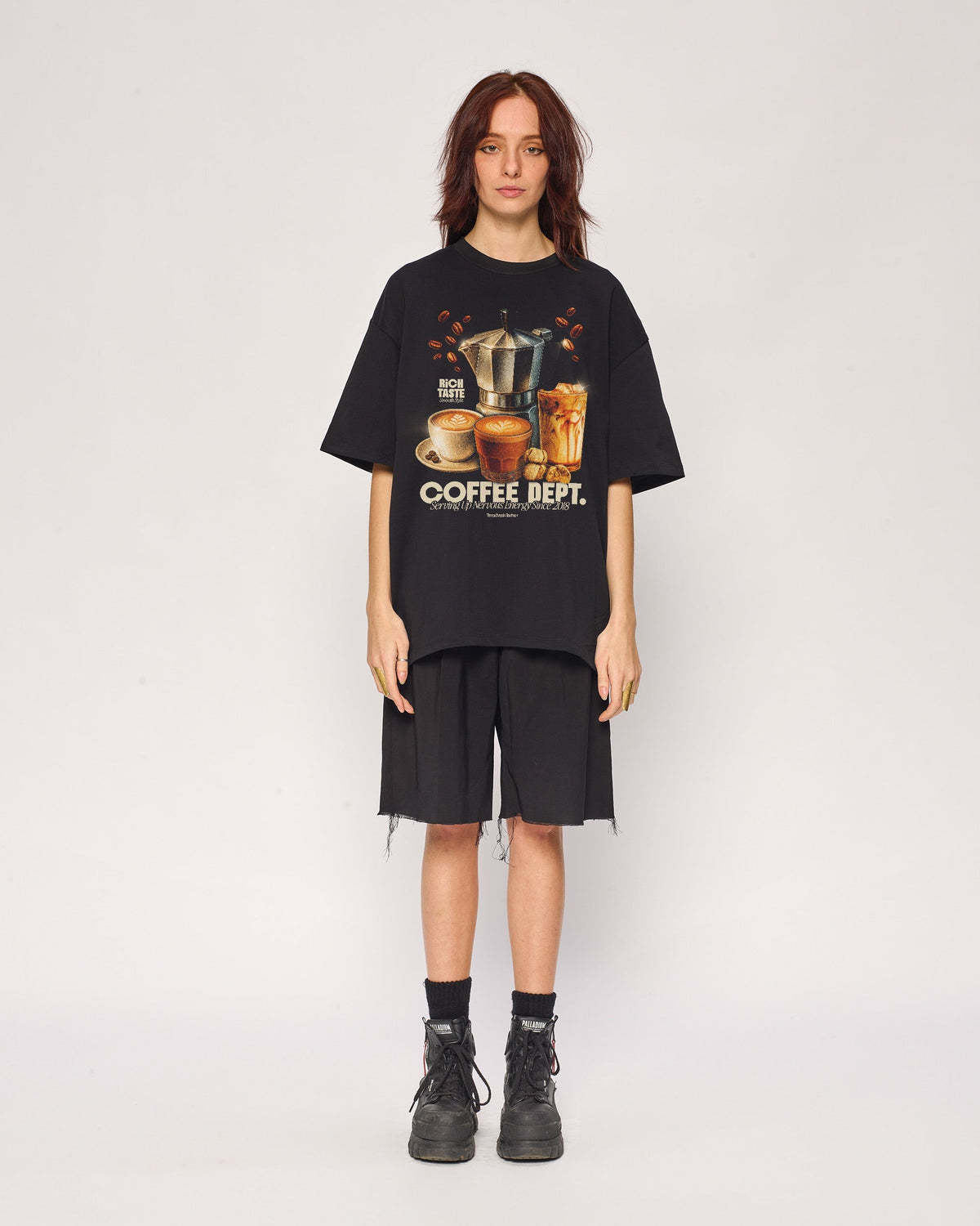 Coffee Dept Oversized Tee Unisex