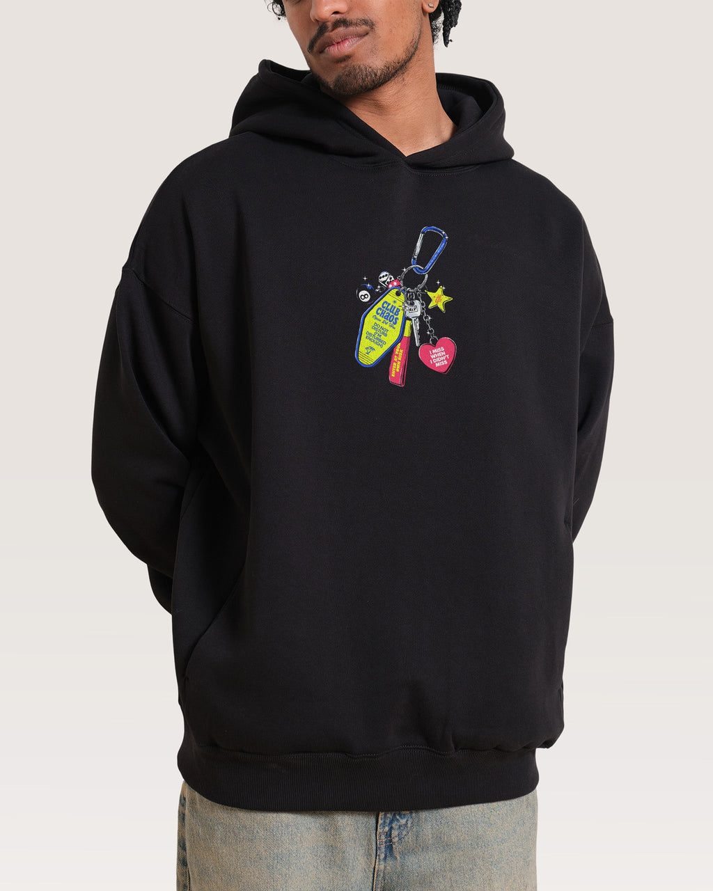Club Chaos Key Chain Unisex