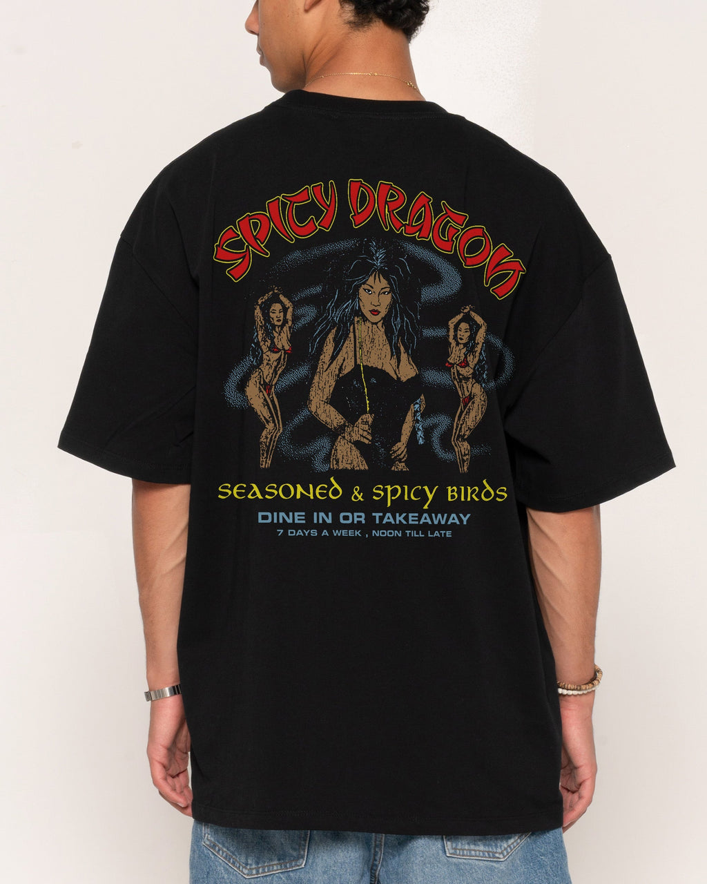 Spicy Dragon Oversized Tee Unisex