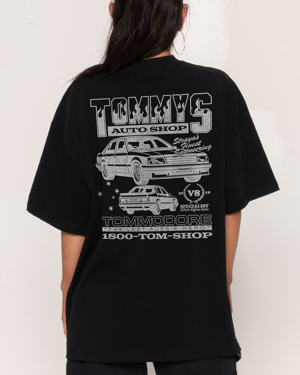 Tommy's Auto Shop Oversized Tee Unisex